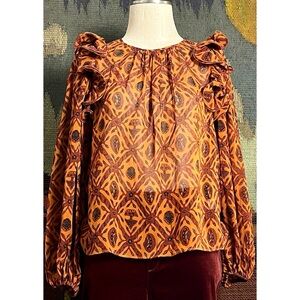 Ulla Johnson Medine Blouse Top 0